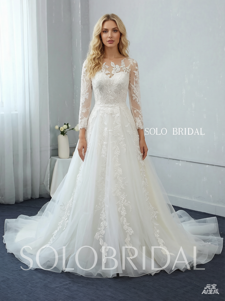 Sweetheart A Line Wedding Dress