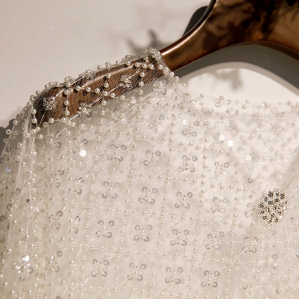 Crystal Beading Wedding Wrap