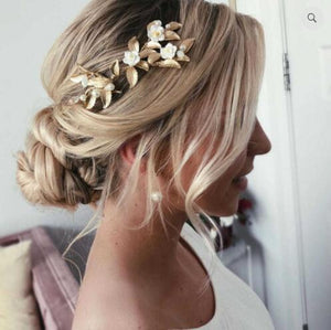 Luxury Gold Halo Head Piece