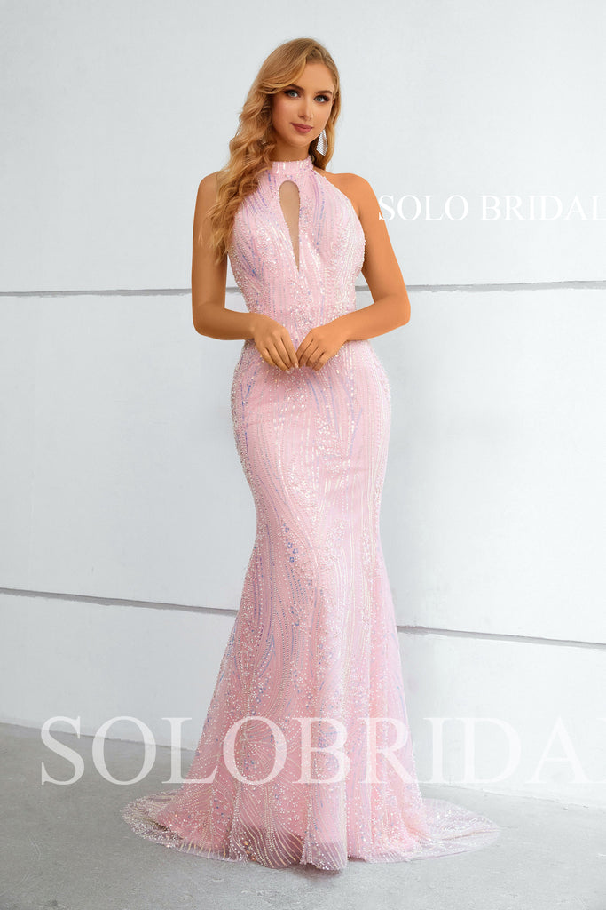 Fit and hotsell flare evening dress