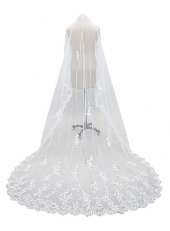 Cathedral Length Ivory Veil