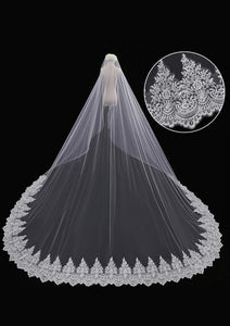 Cathedral Lace Wedding Veil