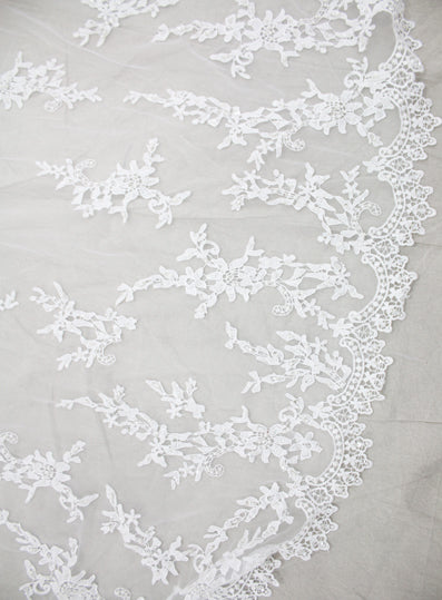 Cathedral Length Ivory Veil
