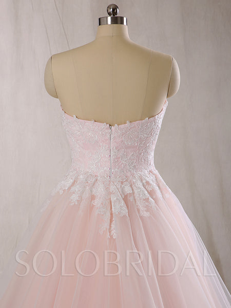 Baby Pink Wedding Dress