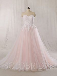 Baby Pink Wedding Dress