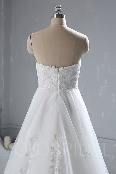 Ivory Small A Line Wedding Dress