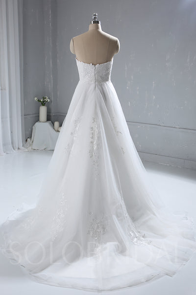 Ivory Small A Line Wedding Dress