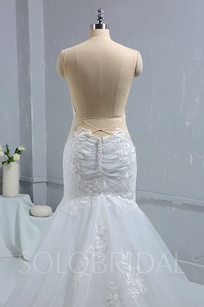 Ivory Mermaid Wedding Dress