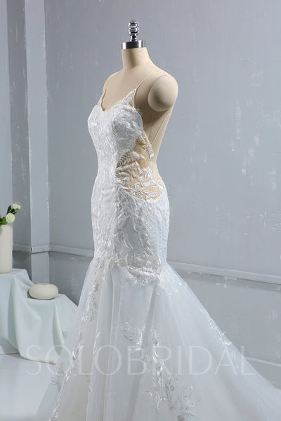 Ivory Mermaid Wedding Dress