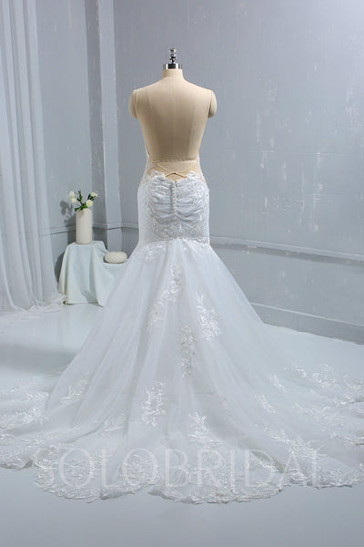 Ivory Mermaid Wedding Dress