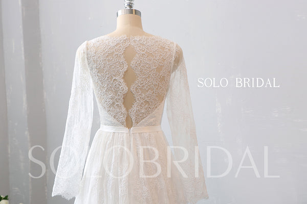 Sweetheart A Line Wedding Dress with Sweep Train