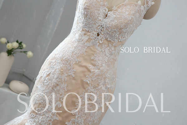 Sweetheart Mermaid Split Side Wedding Dress